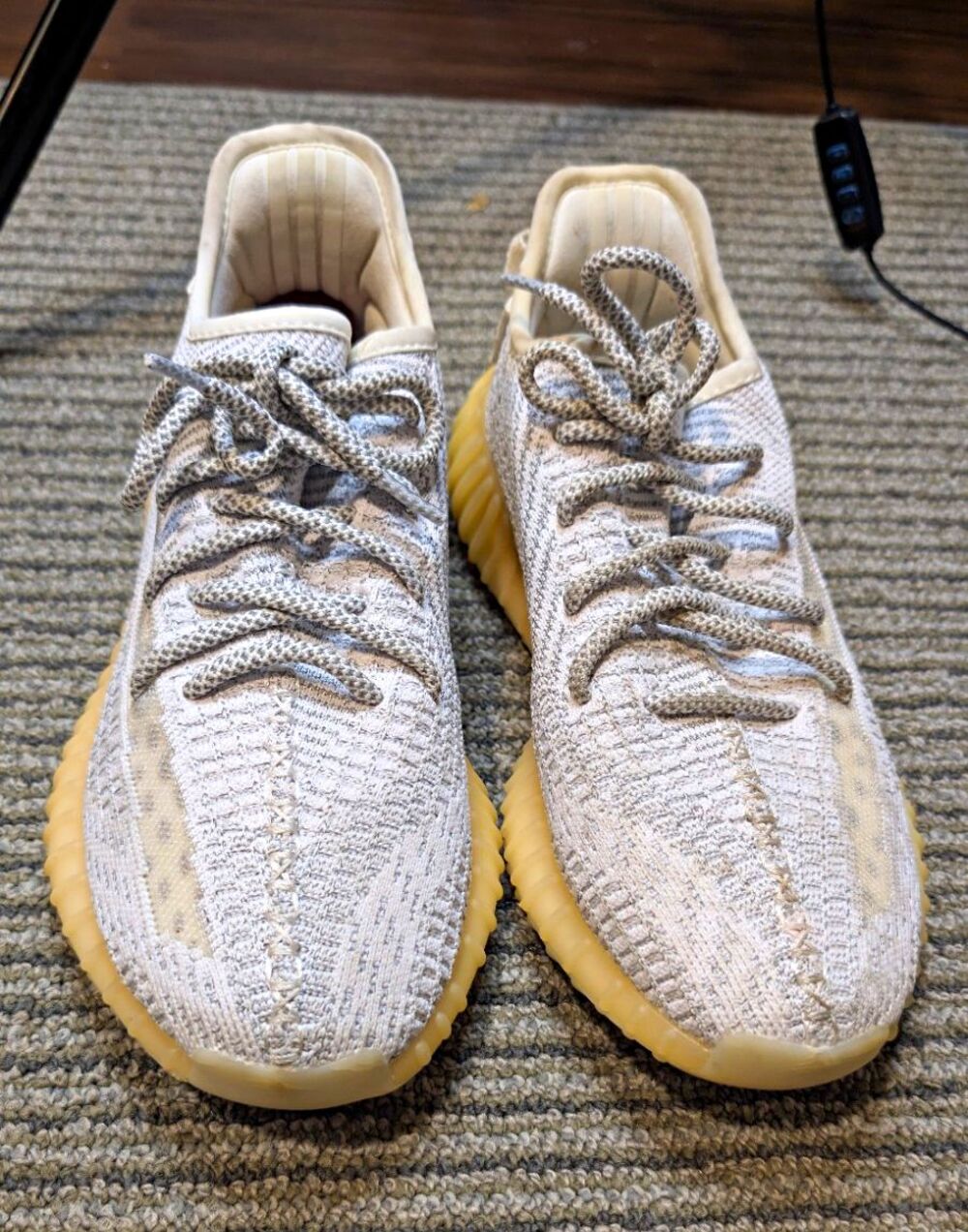 adidas Yeezy Boost 350 V2 Static Reflective EF2367 Men's Gray/White Sneakers